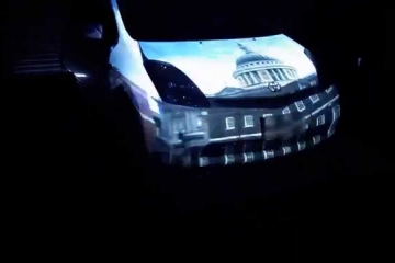Embedded thumbnail for Projection-mapped Car